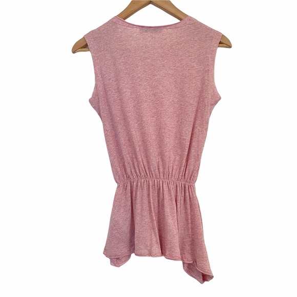 ALLSAINTS Pink Marl Waisty Feminine Romany Sleeveless Top Size XS New - Picture 4 of 15